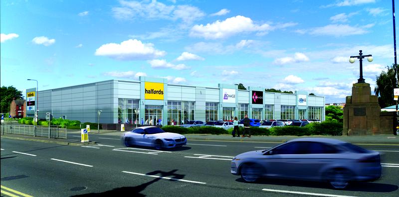 Retail Commercial Park Development